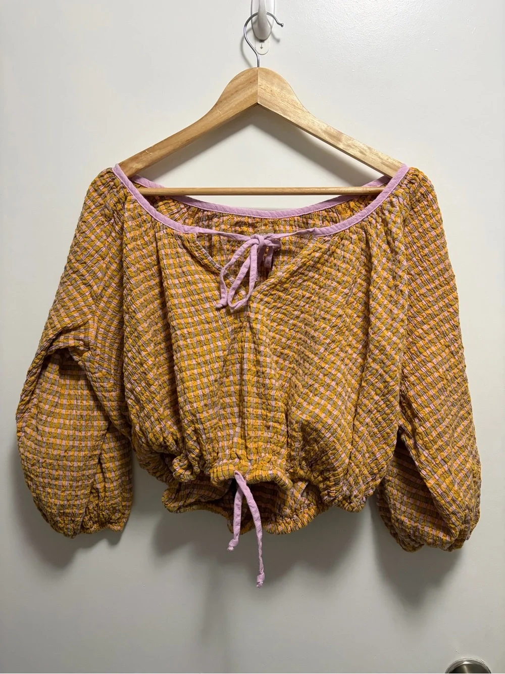 Free People free-est Clara Bubble Top Women’s Size Medium